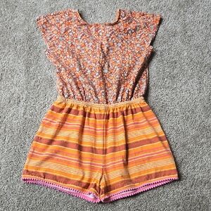 Matilda Jane Floral Romper Size 8